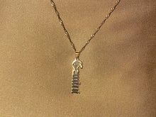 Load image into Gallery viewer, Gold Vertical Zodiac Necklace
