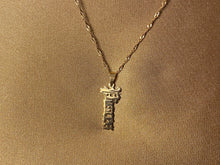 Load image into Gallery viewer, Gold Vertical Zodiac Necklace
