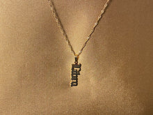 Load image into Gallery viewer, Gold Vertical Zodiac Necklace
